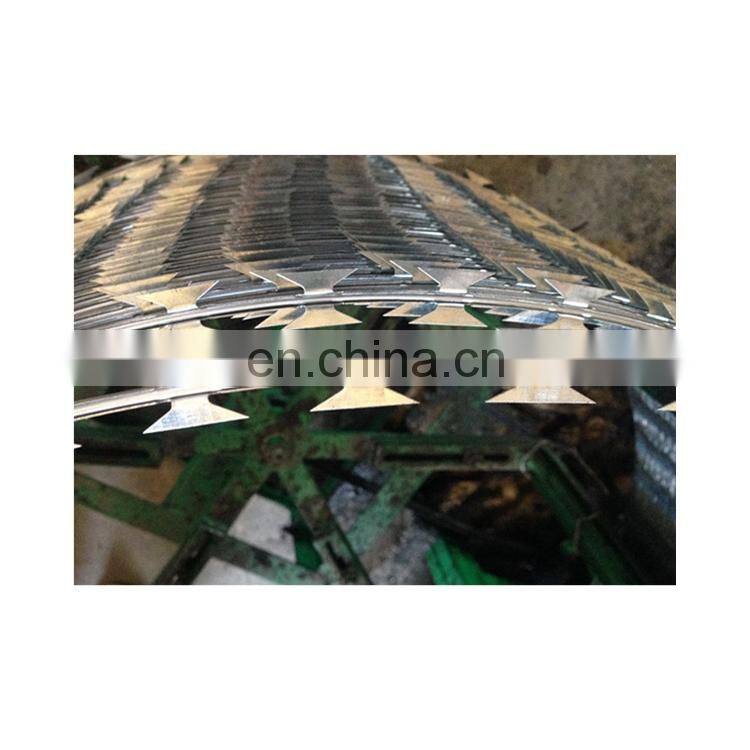 Security Fencing Concertina Blade Barbed Razor Wire