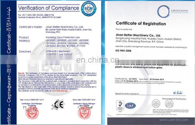 Aluminum spacer bar insulated insulating glass equipment