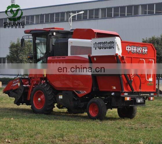3 rows 140HP Zoomlion Corn Maize Combine Harvester