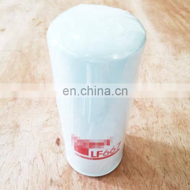 Hot Selling Hard Metal Auto Parts LF667 Diesel Engine Part Fuel Filter