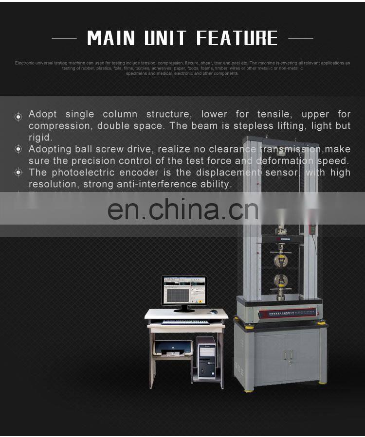 Tearing lcd electronic plastic tensile tester