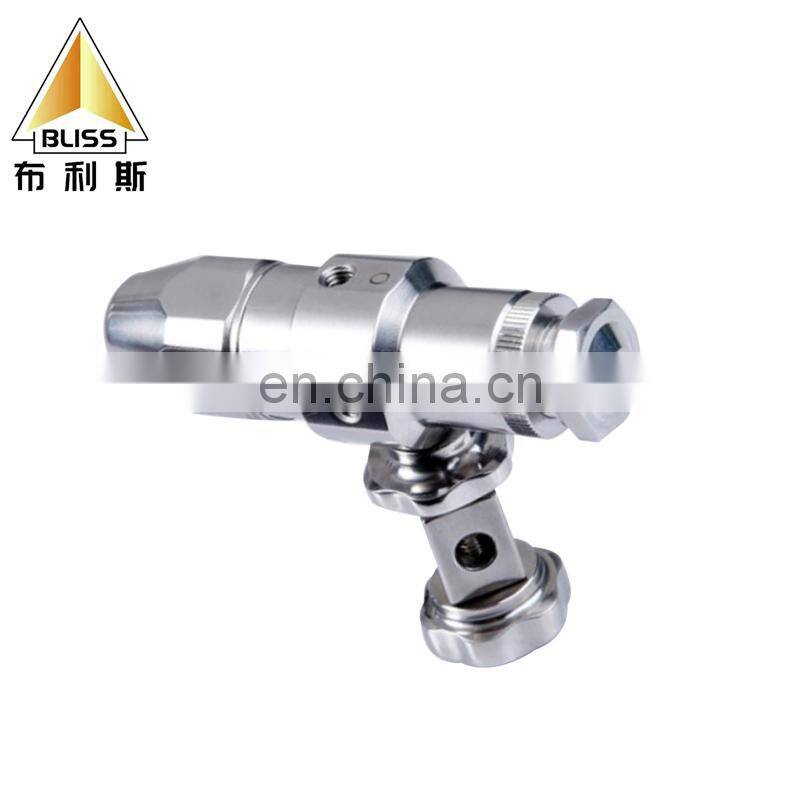 billet aluminum cnc machine pharmaceutical equipment precision parts centrifugal pill spray gun