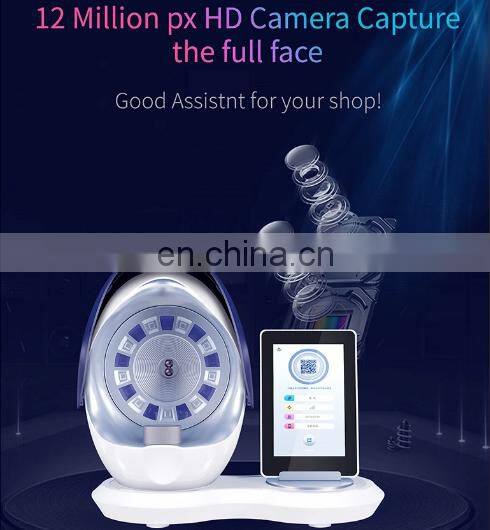 Newest Multi-languages Auto-analysis 10 Mega Pixels Beauty Skin Moisture Analyzer