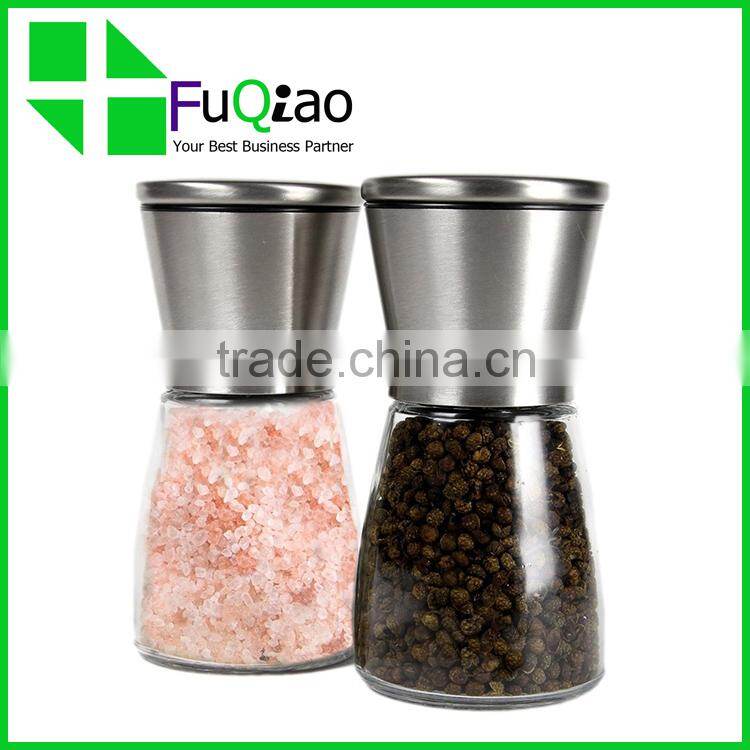 Trade Assurance OEM Service manual black pepper mills ceramic salt grinders stainless