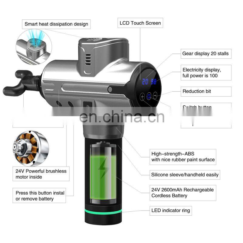 Percussion Massage Device Deep muscle massage gun body massager machine