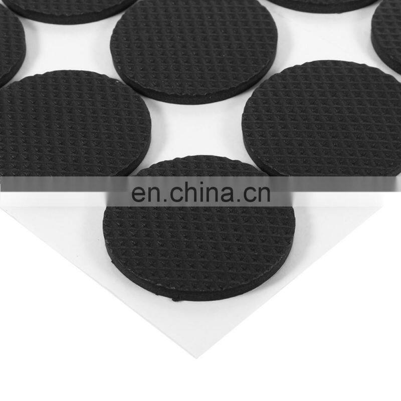 2-48Pcs Protecting Furniture Leg Feet TRP Rubber Pads Felt Anti Slip Self Adhesive For Chair/Table/Desk/Wooden floor