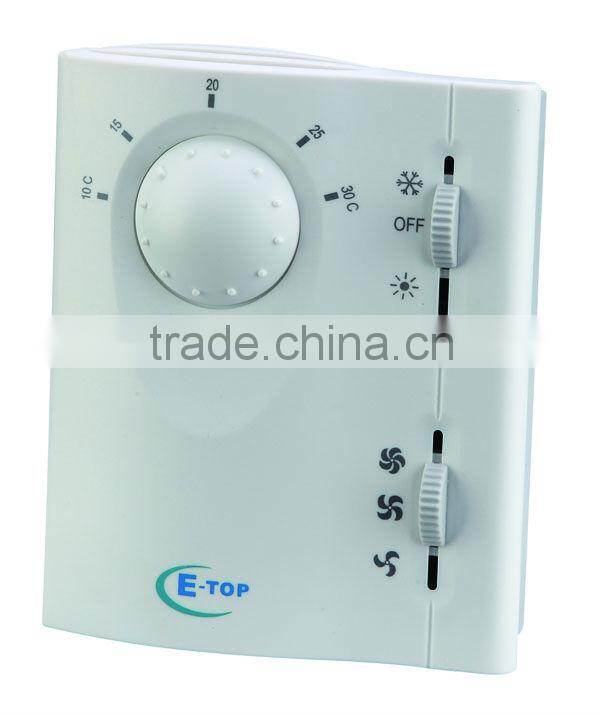 HVAC LCD modbus room thermostat