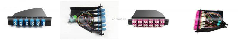 8 12 24 cores single mode Multimode fiber optic cable MTP MPO connector