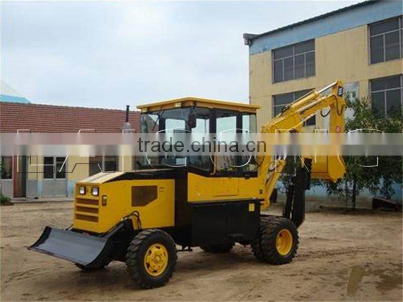 mini loader with backhoe bucket with price for sale