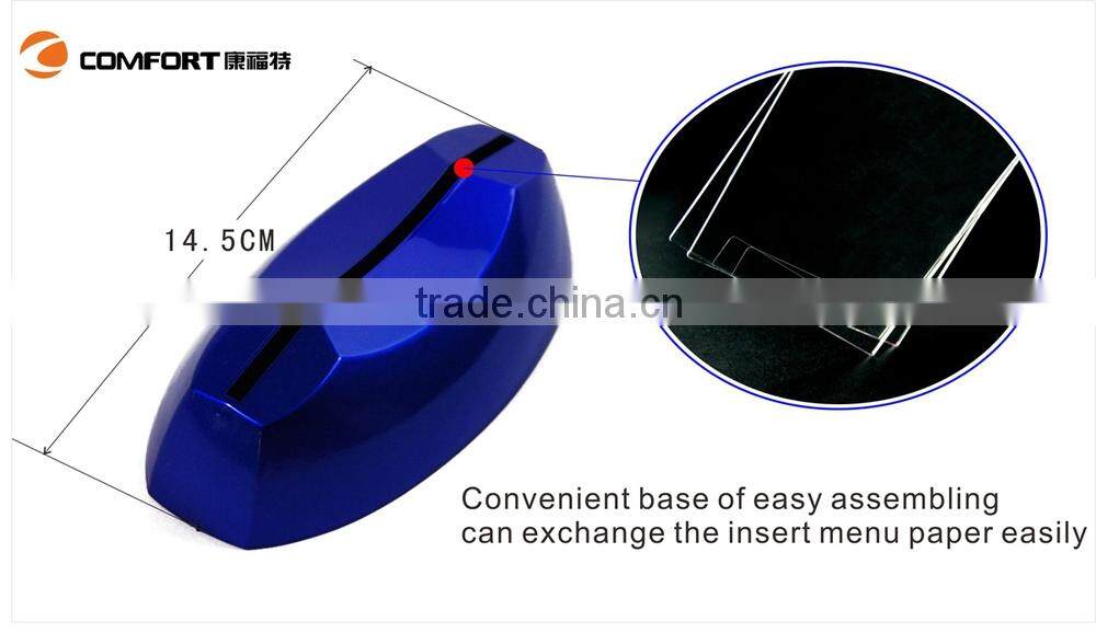 2015 new products restaurant equipment led restaurant menu display stand