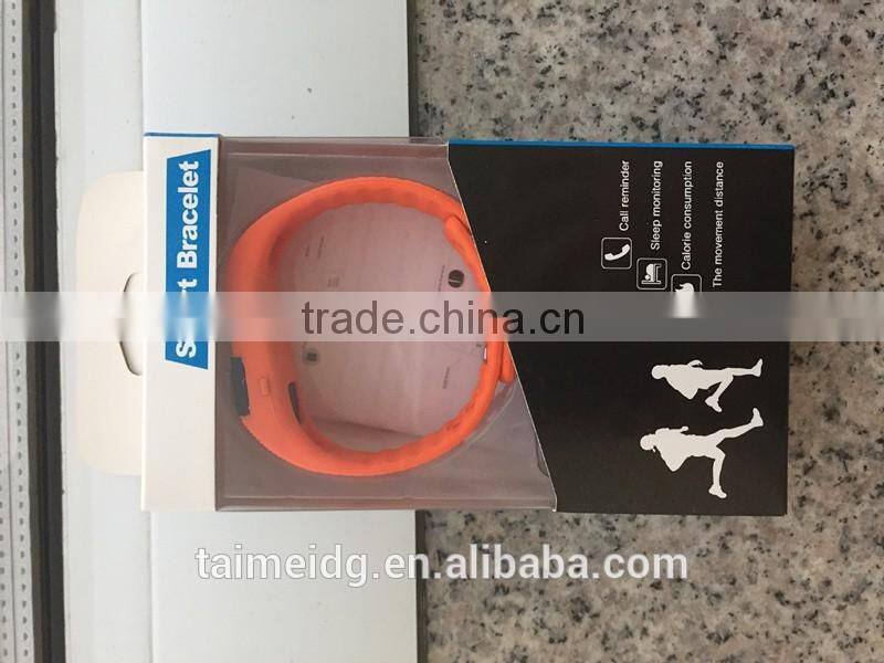 2015 factory supply tw64 intelligent fitness pedometer bluetooth smart wristband, smart sport bracelet, sport bluetooth bracelet