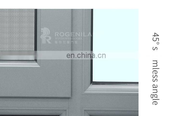 High Quality Large Thermal Break FrameTwo Panel Aluminum Frame Casement Window