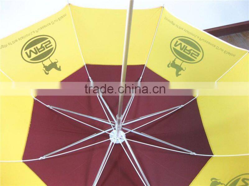23inch high quality automatic aluminum stick umbrella