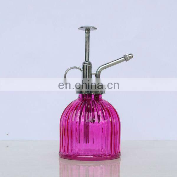 Chinese Supplier Manufacture Empty Glass Hand Pump Pressure Sprayer Bottle With Plastic Liquid Perfume Sprayer Nozzle Pump