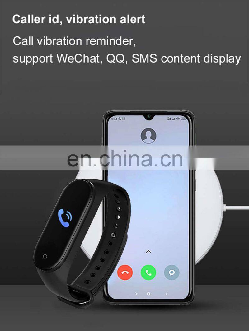 M4 Smart Watch Sport Bracelet Waterproof Sedentary Remind Heart Rate Fitness Tracker Smartwatch M4