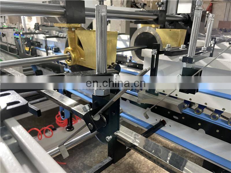 UFG1250E 2 4 corners Automatic Corrugated pizza food express paper box Folding and gluing machine