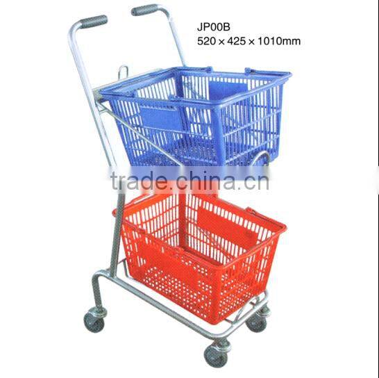Japan style smart grocery trolley