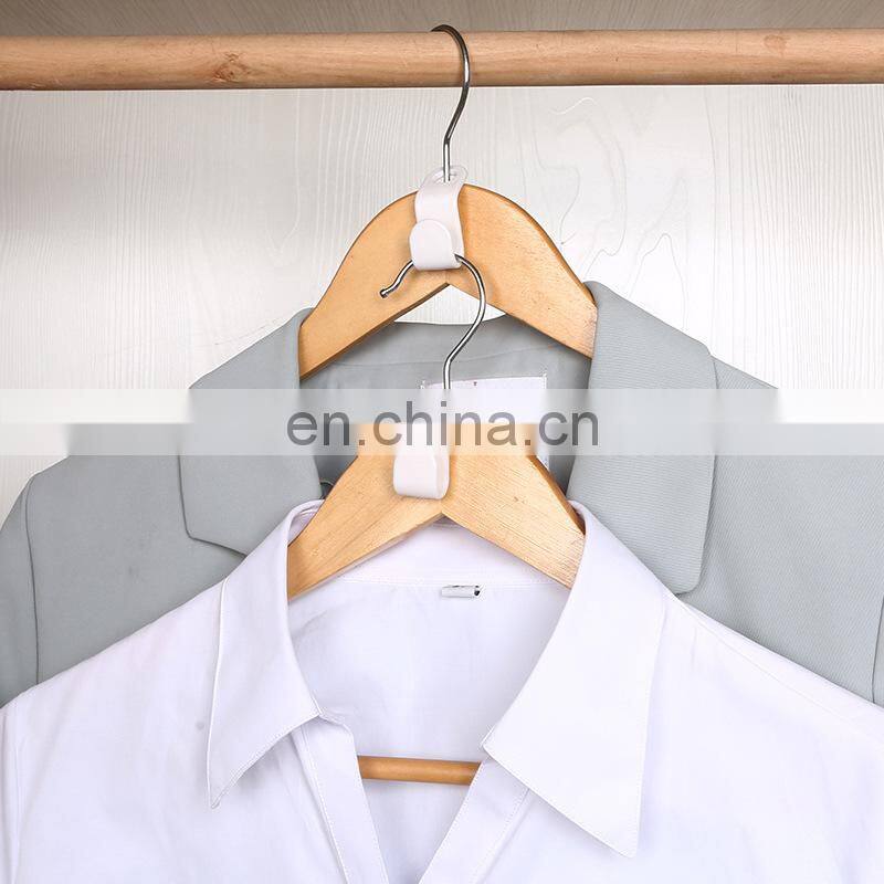 Mini Clothes Hanger Connector Hooks Cascading Plastic Wardrobe Coat Organizer Rack Holder Space Saving for Closet