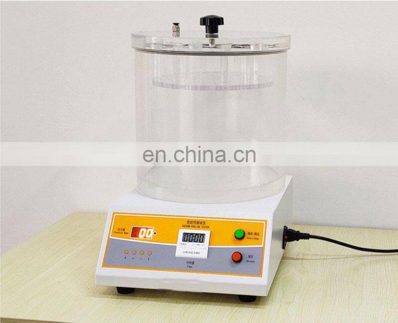 HST Water Detector Seal And Burst Leak Bottle Vacuum Testing Apparatus Bag Leakage Tester with high quality
