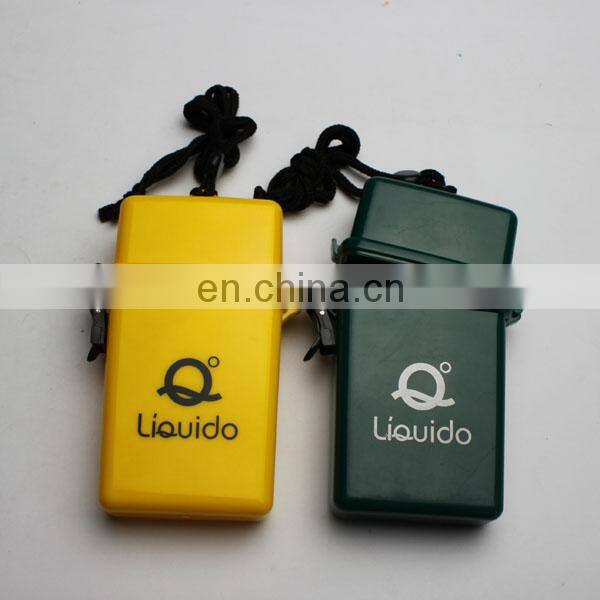 Promotional Travel Sports Plastic Round Barrel Coin Key Money Case Swimming Beach Safe Waterproof Mobile Phone Box