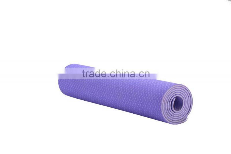 Eco Friendly Tpe Yoga Mat for Pilates Learners