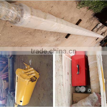 30m drilling depth , HFD 530 borehole piling rig,piling driver