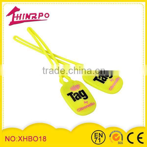 Silicone citronella tag Silicone citronella tag