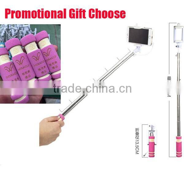 2016 innovative Bling colorful selfie stick for huawei ascend p6