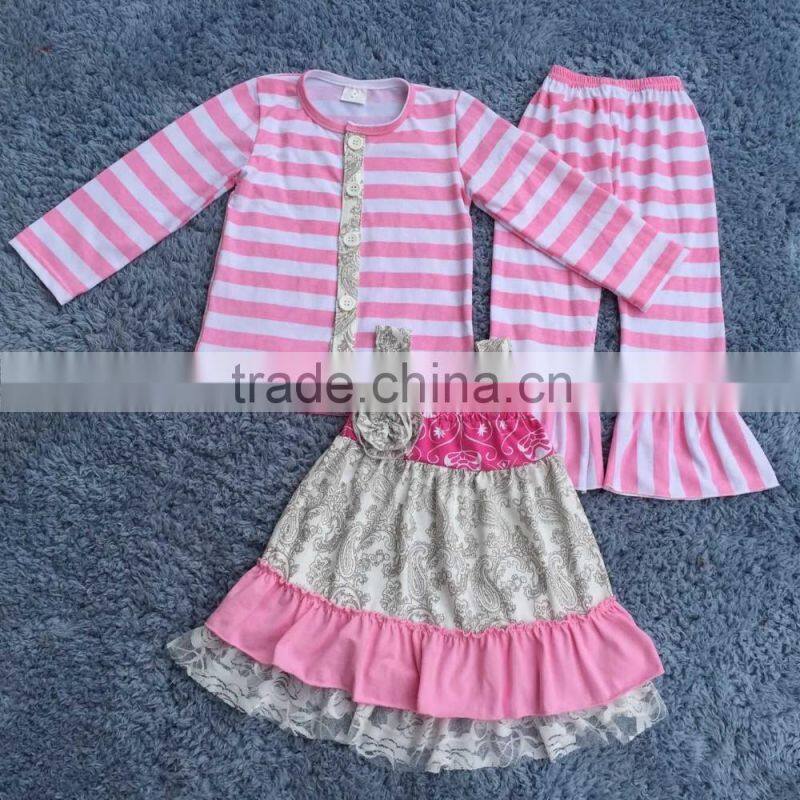 Wholesale In Bulk Kids Clothes 2016 Halloween Children Clothing Sets Kids Boutique Outfit
