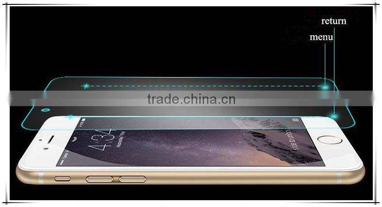 New products 2016 smart tempered glass screen protector cases for iphone 6 and 6s