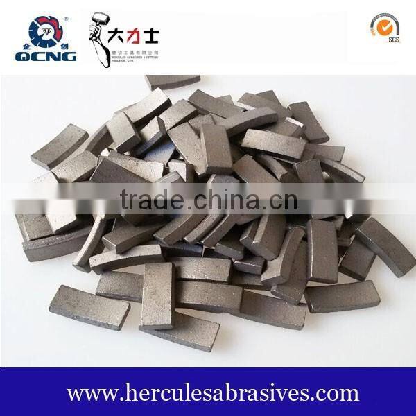 diamond segments for drilling core bits for reinforced concrete