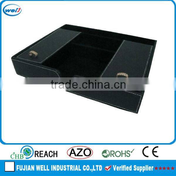 NEW deisgn PU leather file tray