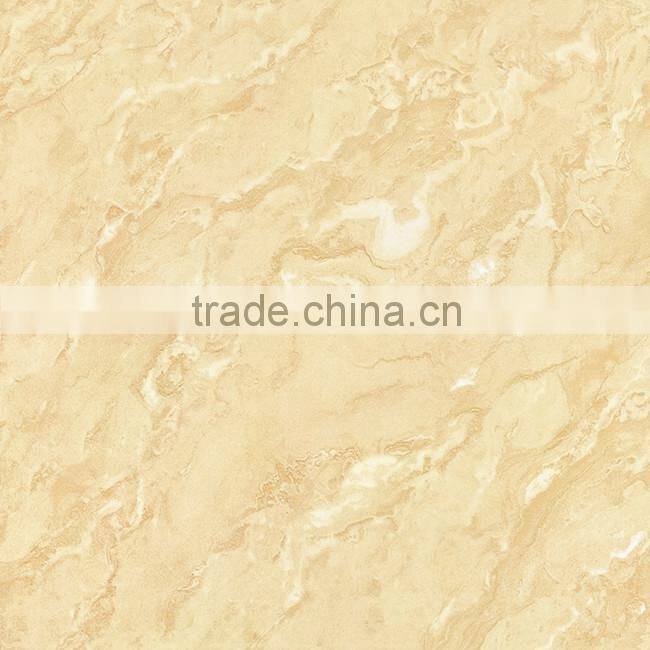 Yellow cream floor tiles