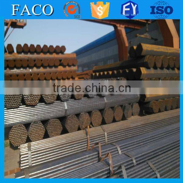 trade assurance supplier carbon black steel tube high quality steel pipe