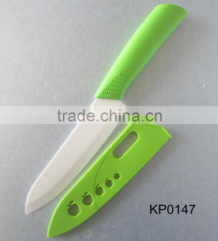 high quality 6 inch ceramic knife with sheath