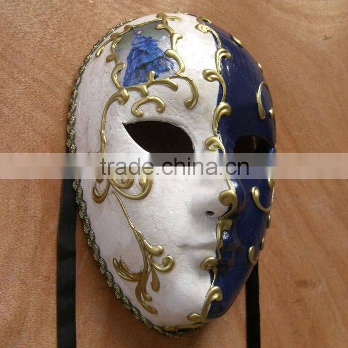 Venice Papier Mache Larva Mask