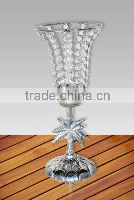 Crystal Round Votive Holder