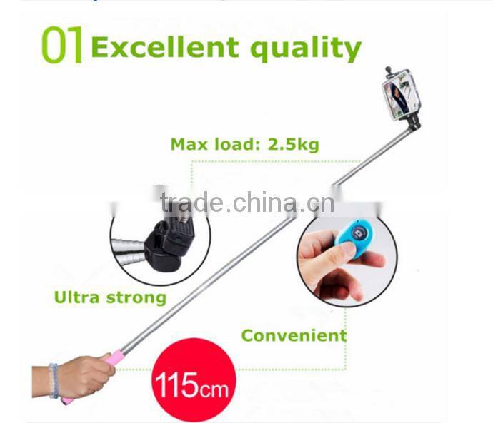 AtoB selfie kit S3 bluetooth selfie monopod, selfie stick with bluetooth, wireless handheld legoo monopod