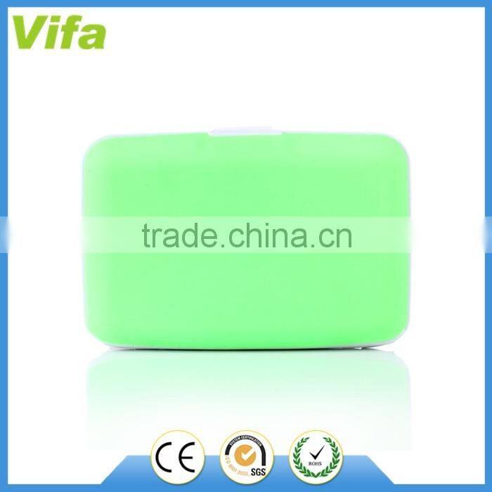 Silicone Business ID Credit Card Wallet Holder Pocket Case Box