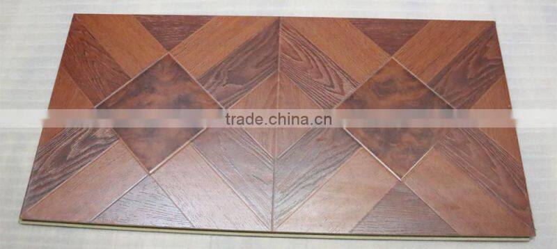 HDF laminate parquet flooring