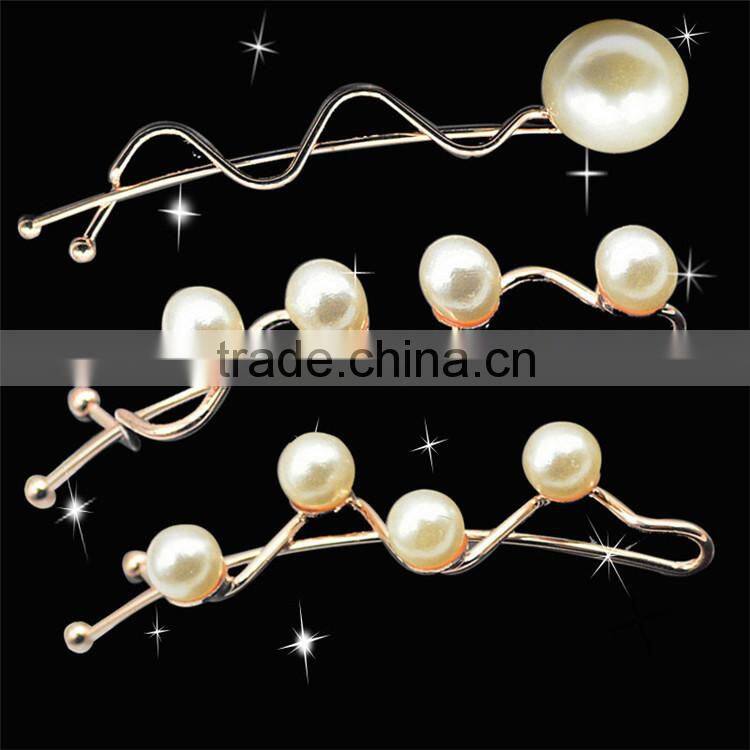 Hot Sale Fashion Hair Clip Pearl Hair Pin for Women