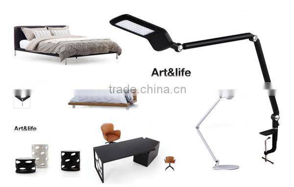7W study led table lamps JK837 Folding adjust long arm antique table lamp