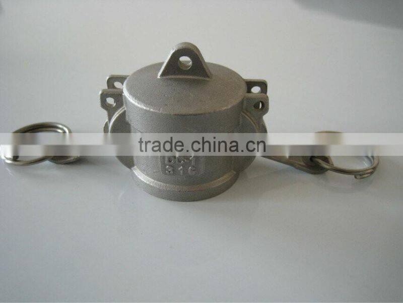 stainless steel fluid coupling