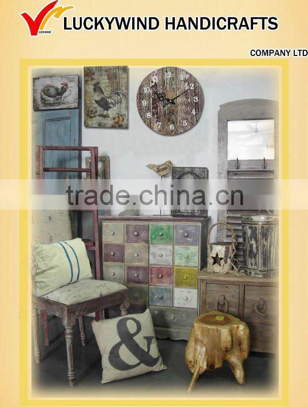shabby chic wooden screen