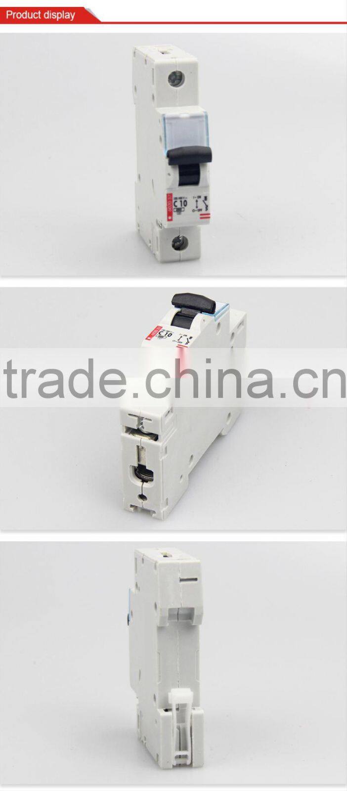 2015 factory supplys newest electric mcb size strong flame-retardant and anti-aging