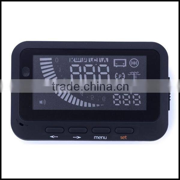 Car HUD Vehicle Head Up Display OBDII Over Speeding Warning