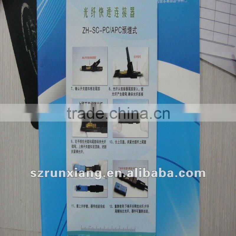 sc/apc electric simplex binding post fast connector