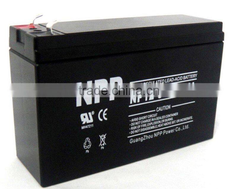 12V5AH high rated lead acid agm battery