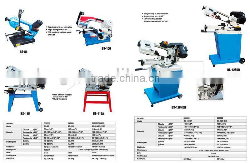High quality, low price of the metal band sawing machine