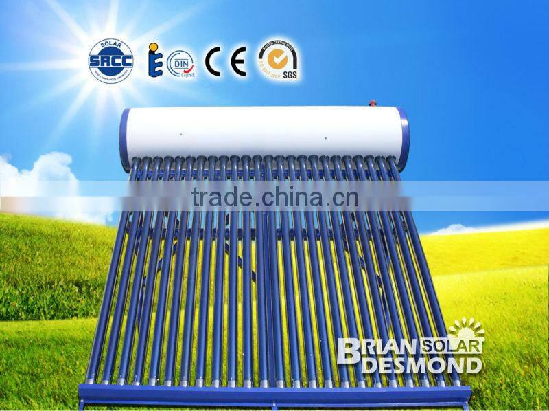 Perfect After-sale Service Homemade Non-pressurized Solar Water Heater